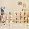 Blind Box Storage Display Rack Handmade Display Box Lego Doll Dustproof Transparent Acrylic Box Covered, Stackable Cartoon