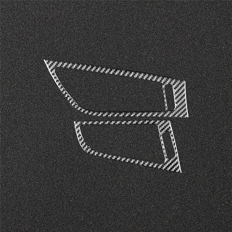 Car Air Vent Outlet Frame Panel Cover Trim Decoration Sticker Spare Parts Accessories For BMW Z4 E89 2009-2016 LHD Carbon Fiber