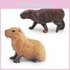 Entzückende statische Capybara-Figuren in vier verschiedenen Stilen für Sammler und als Geschenke