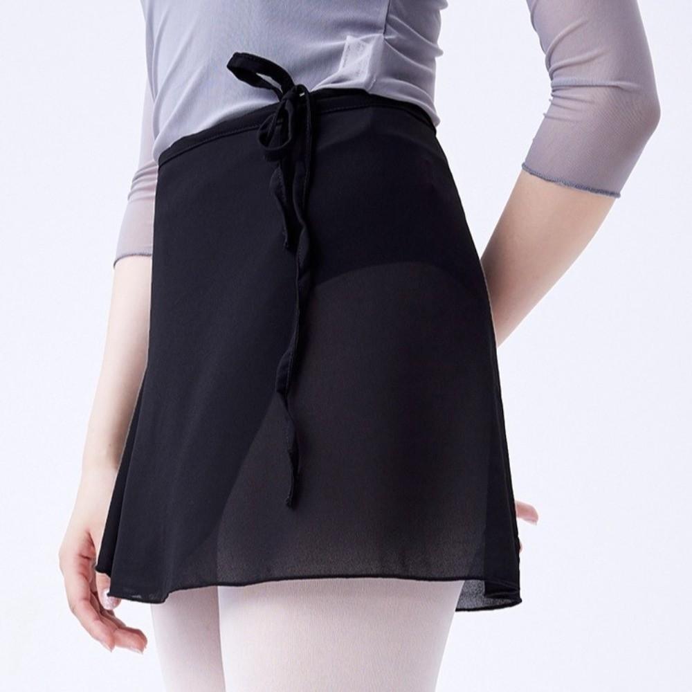 Chiffon Ballet Skirt Wrap Skirt Dance Skirt Fashion Ballerina Tulle Skirt Gymnastics Training