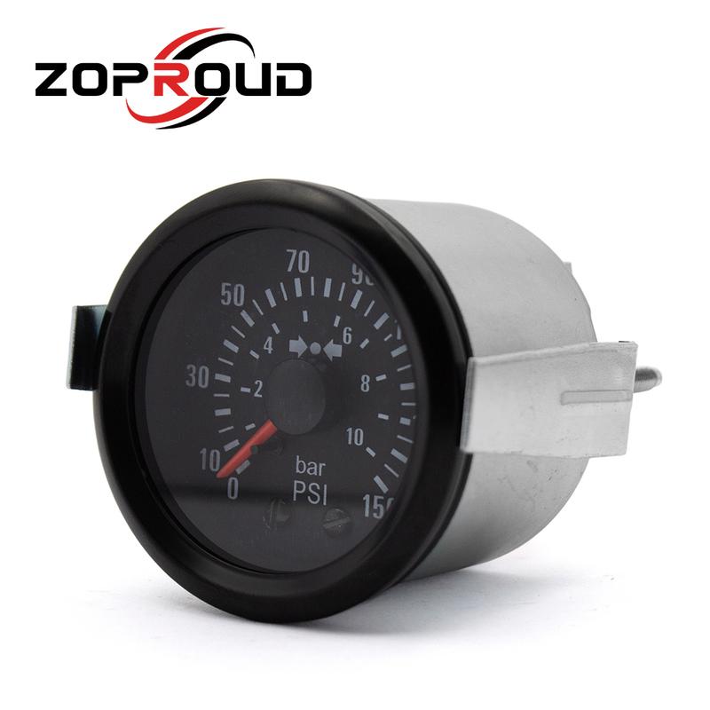 2-Inch 52Mm Car Universal Mechanical Barometer Gauge with a Measurement Range of 0-10bar/0-150Psi