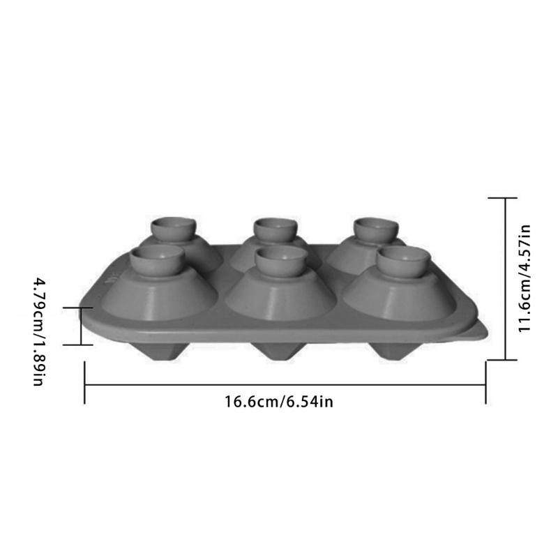 Silicone Irregular Ice Cubes Tray Popsicles Making Tool for Home Gatherings and Beverage Decorations Drink Accessories