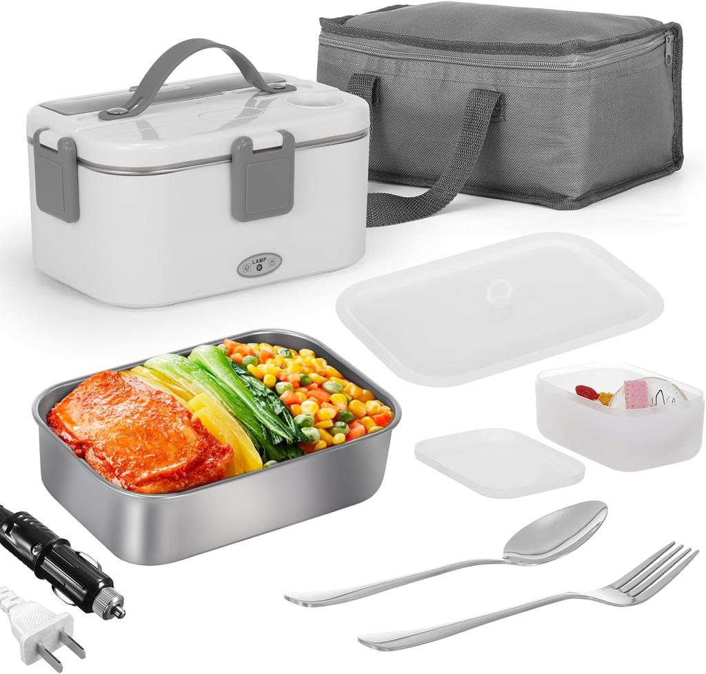 Scaldavivande Elettrico 80W Andmenow 1.8L - Per Auto 12V/24V E Casa 220V, Con Borsa Termica - Foto 11