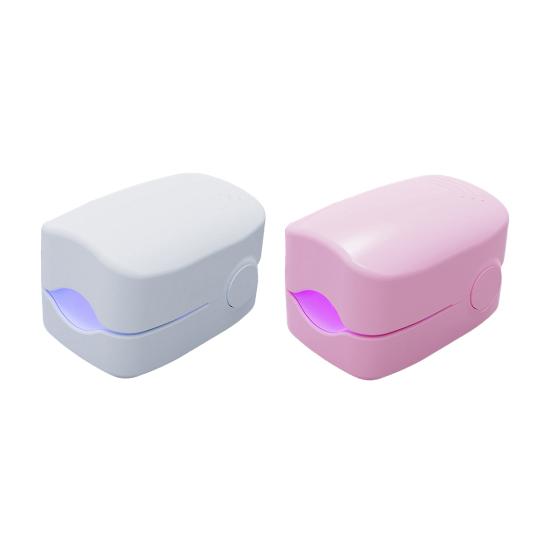 2Pcs Nail Fungus Treatment Light 910nm Infrared Light 460nm Blue Light Toenail Fingernail Fungal Cleaning Onychomycosis Removal Device