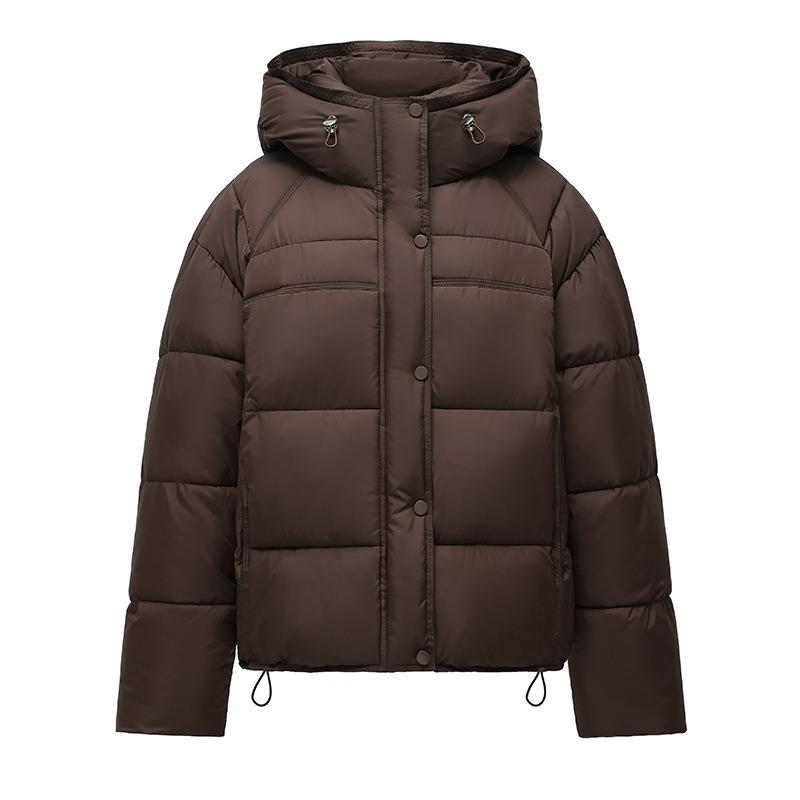 Hooded Cotton Clothes, Winter New Loose Women Are Thin, Small People Are Tall and Warm, and Short Coats Are Trendy.