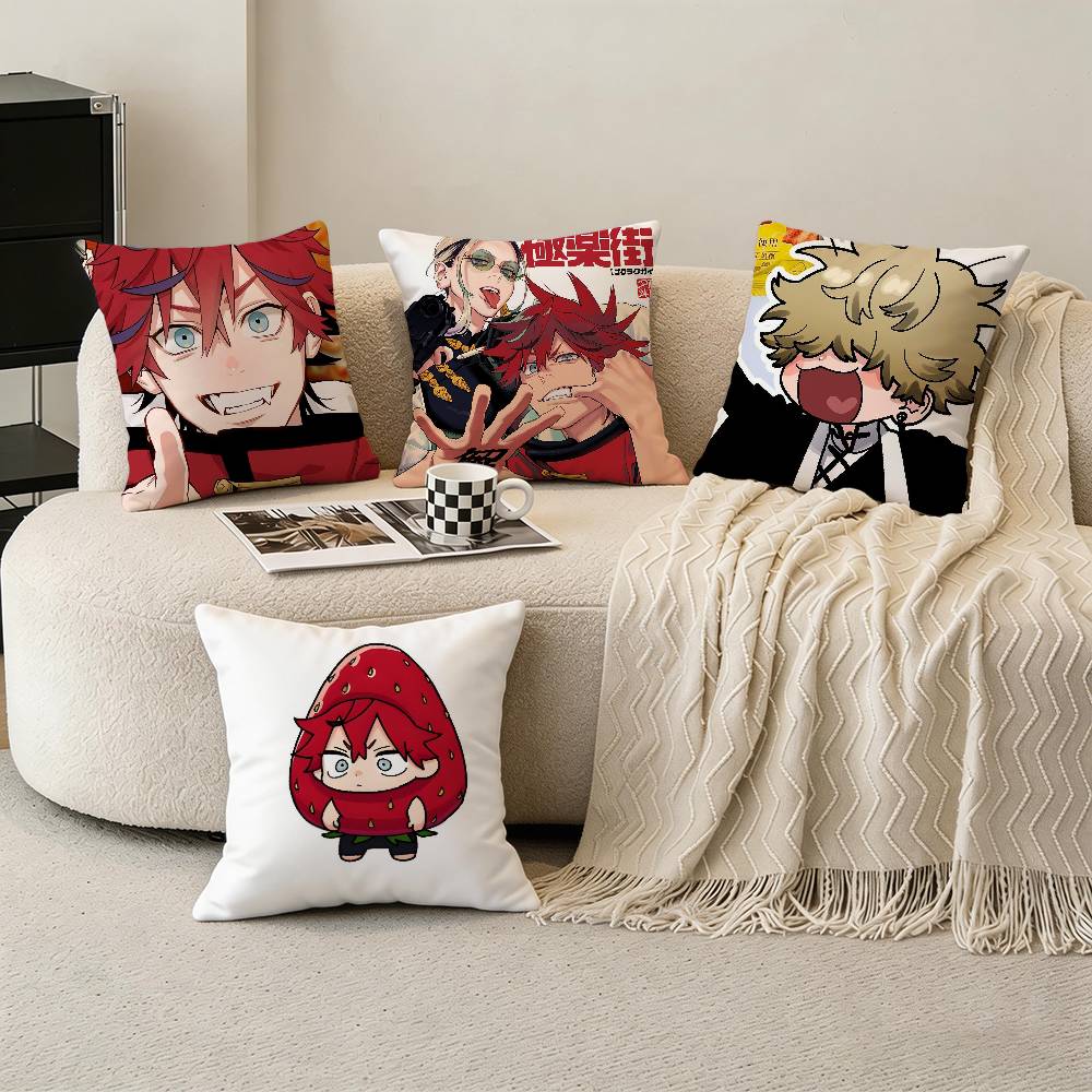 G-Gokurakugai Alma Pillow Case Cushion Cover Throw Pillow Case For Car Sofa