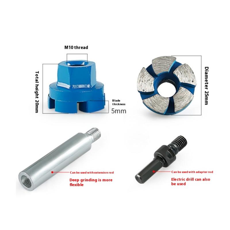 1 Zoll 25MM Kleines Diamant-Schleifscheibe Scheibe Schalenform Beton Marmor Stein Winkelschleifer Spezielle Werkzeuge