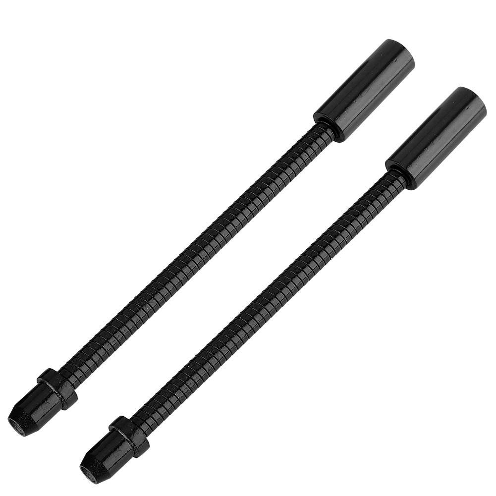 

1 пара гибких V-образных тормозных тросов из нержавеющей стали для горного велосипеда, шоссейного велосипеда, складного велосипеда, черный чёрный