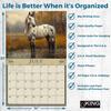 2026 Horses Illustrated Wall Calendar 16-Month X-Large Size 14x22, Horse Calendar by The KING Company-Monster Calendars