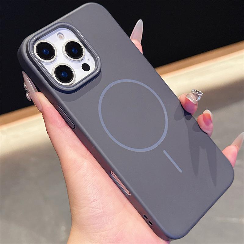 

Frosted Magnetic Hard Case for iPhone 12, 13, 14, 15, 16 Pro Max - All-Inclusive PC Design iPhone 12 Pro Max