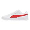 Puma Smash Vulc V3 Lo White High Risk Red Unisex Sneakers 380752-04
