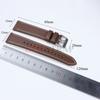 22mm 20mm Watch Band Cowhide Watchband for Huawei GT3 for Samsung Strap for Men Steel Pin Buckle High Quality Wrist Bracelet