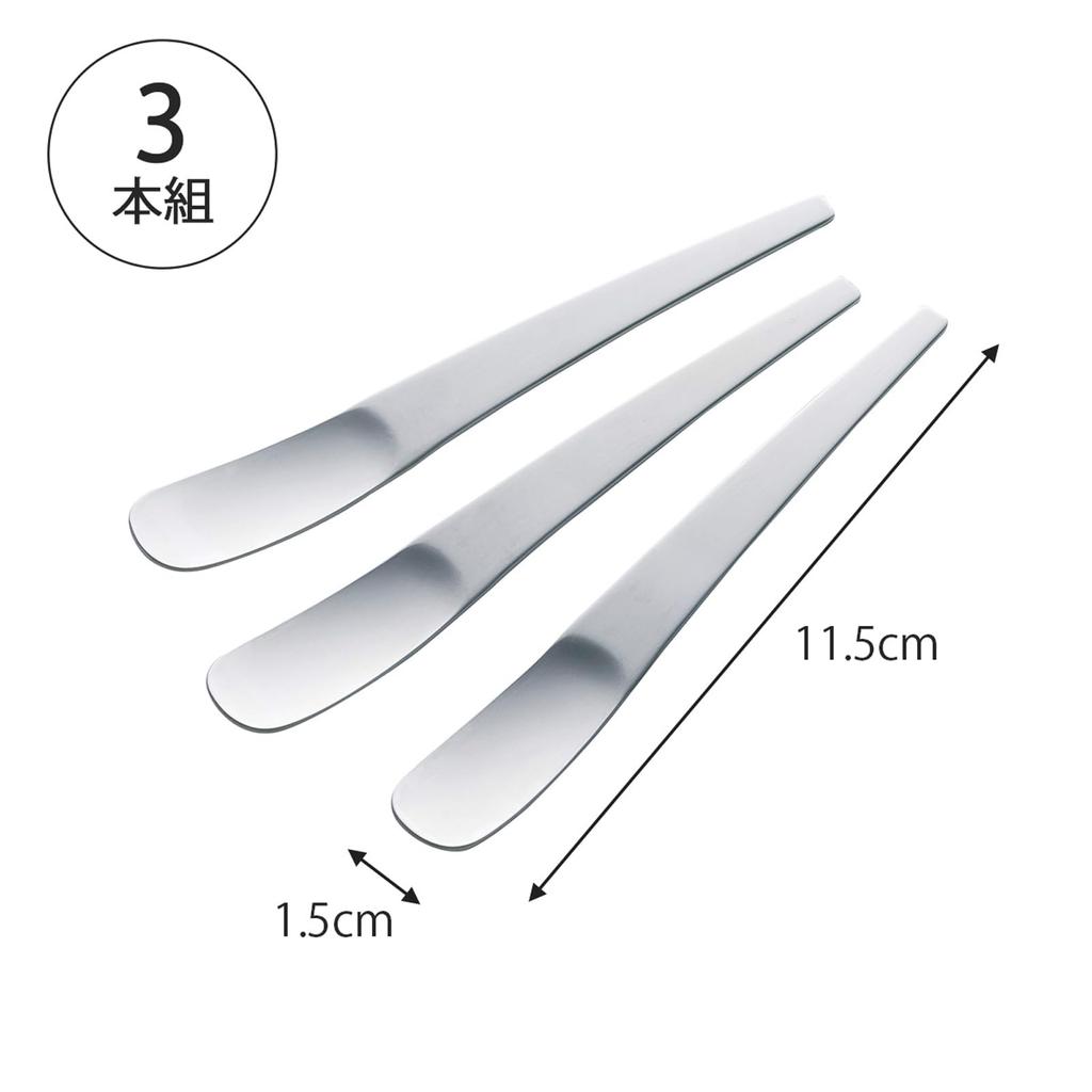 Shimomura Planning TSUBAME Rice Spoon Set of 3 46420