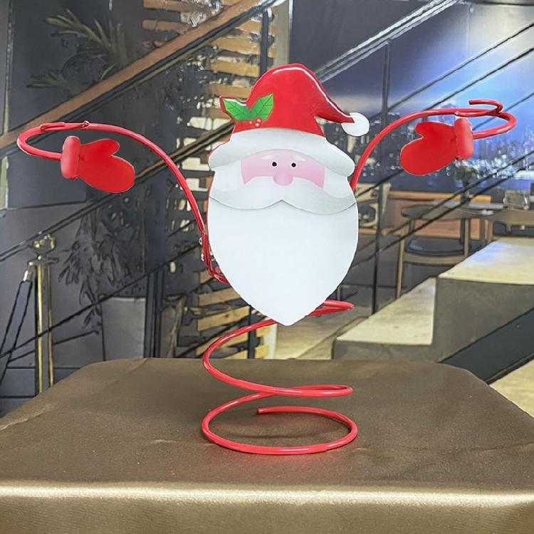 Holiday Wine Bottle Glass Holder Kitchen Storage Rack Christmas Bar Home Decor