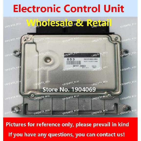 K27 39101-26BD1 For K05 39101-26AC1 Hyundai Elantra KIA 39101-26BX1 Car Engine Computer Board/ECU/M7.9.8 853 39106-26920 39106-26920