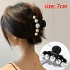 Korean Acrylic Hair Claws Pearl Claw Clips for Woman Large Size Barrette Crab  for Girl Shark Clip Fashion Hair Accessories