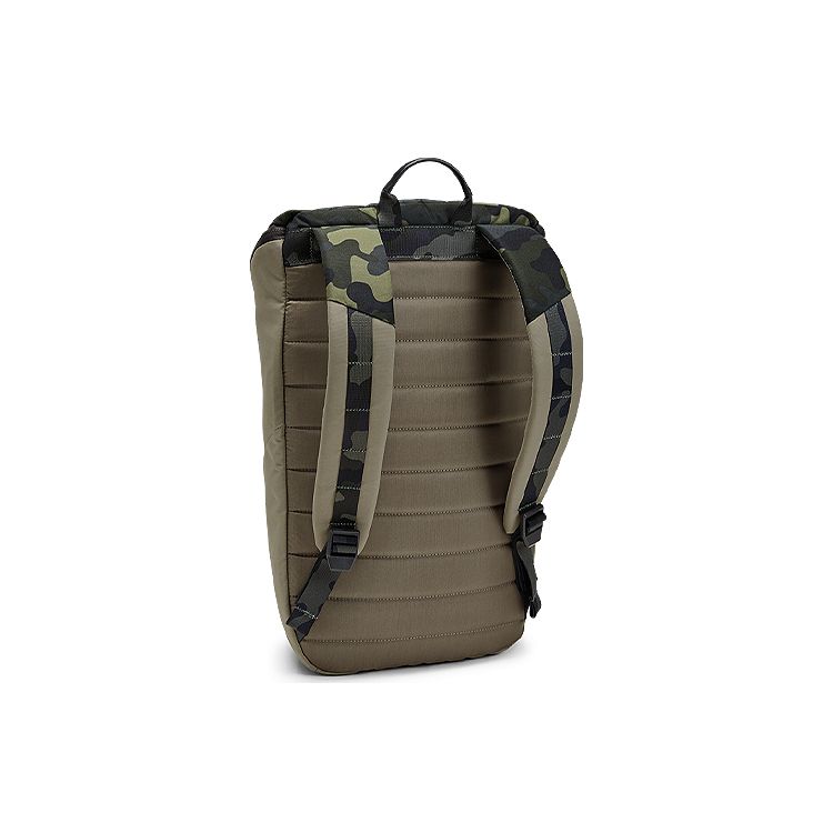 Under Armour Zipper Closure Polyester Backpack Regular Unisex Couple Unisex backpack Gray Camouflage 1316575-221