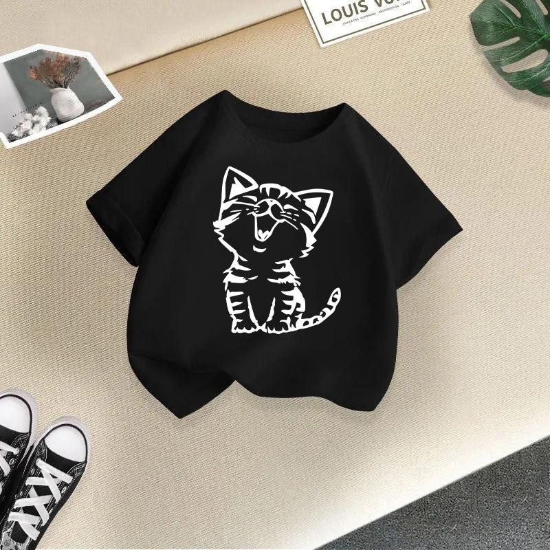 2-13J Kinder T-Shirt Eulenaufdruck Kinder T-Shirt Kinderkleidung T-Shirt Oberteile Tee Jungen Mädchen Baby T-Shirt