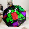 Colorful Game Friends Umbrella 8-Frame for Travel, Camping, Casual Lightweight Portable Umbrella, Essential for Every Family Holidays Gift