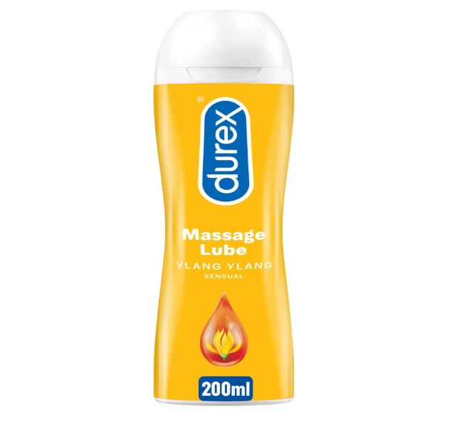 Durex Masážní Intimní Lubrikant & Masážní Gel Sensual 200 ml Tekutý