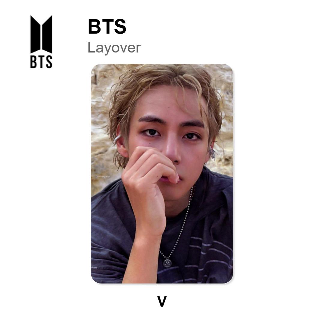 BTS Layover Official Photocard V 05