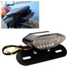 Universal Vintage Motorrad LED Rücklicht Blinker Rücklicht Passend für YamahaSmoking