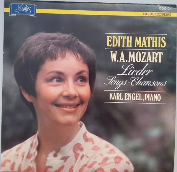 

LP Record WOLFGANG AMADEUS MOZART, EDITH MATH - Lieder - Songs - Chansons 1500101 NOVALIS 1986 Switzerlan Classical Used