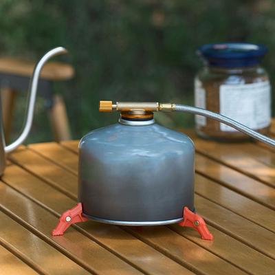 6Pcs Magnetic Tripod Gas Tanks Bracket Canister Stabilizer Gas Tanks Bracket Bottle Shelf Stand for Backpacking Cooking