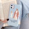 New Faith Christian Religious Jesus Clear Phone Case Soft Solid Color for iPhone 11 12 13 mini pro XS MAX 8 7 6 6S Plus X XR