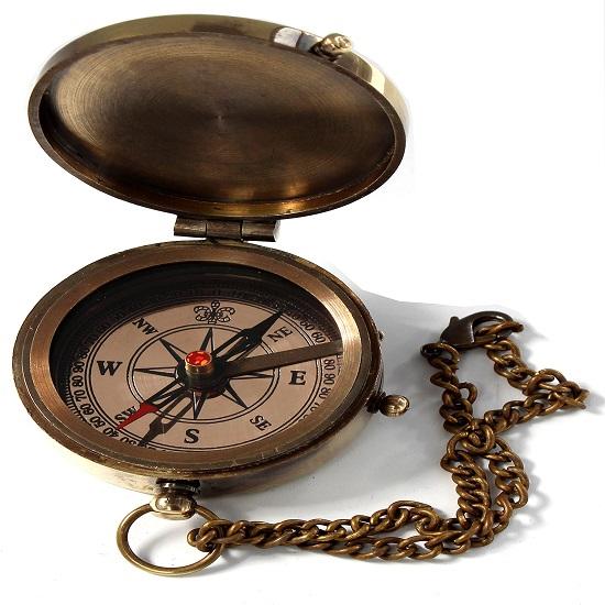 Camping Compass Engraved with “So You Can Always Find Your Way Back Home”, Gift Compass for Christmas