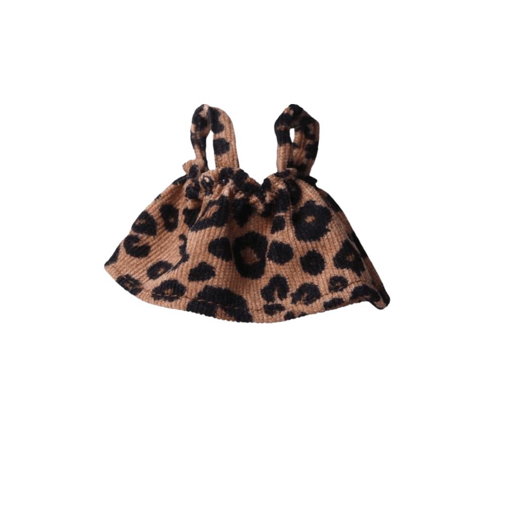 

Wear Resistant Hamster Leopard Print Skirt Soft Small Animal Costume Four Seasons Wear кавовий
