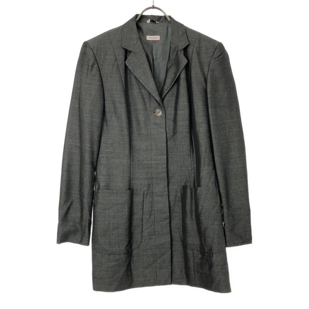 MAX&CO made in Italy tailored jacket 44 Gray Women Used