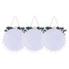 Christmas Tree Garland Pendant Soft Comfortable Pendant with Lanyard for Christmas Party Room Decoration