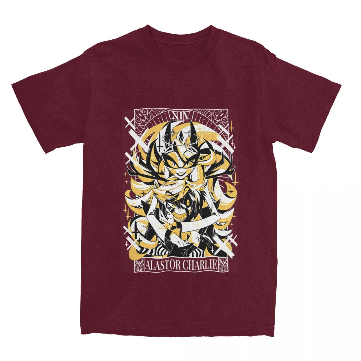 

Men T-Shirt Hazbin Hotels T Shirts Fashion chalastor Summer Tee Shirt Y2K Funny Pattern Cotton Clothing 4XL