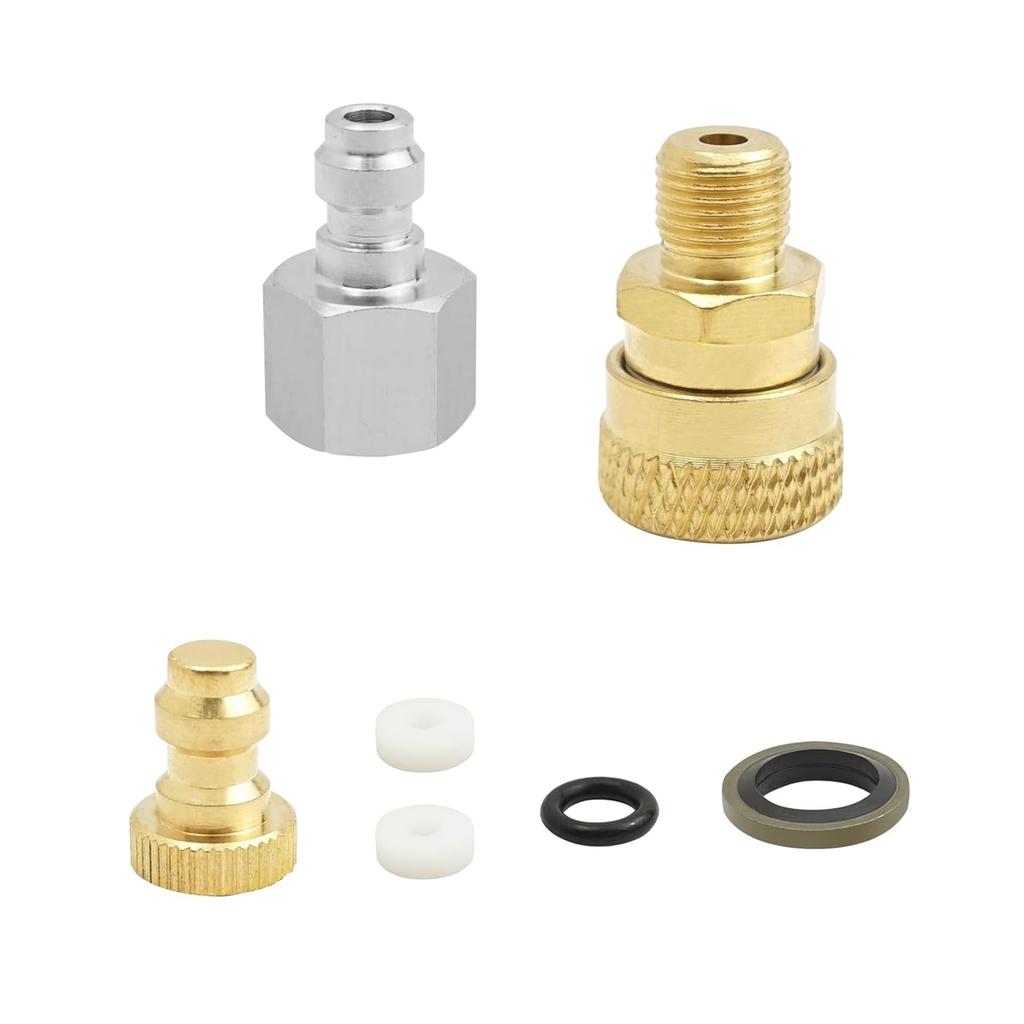 Multipurpose 1/8 Inch BSP Quick Releases Coupler Fitting Home Accessory for Air Rifles and Paintball Equipment