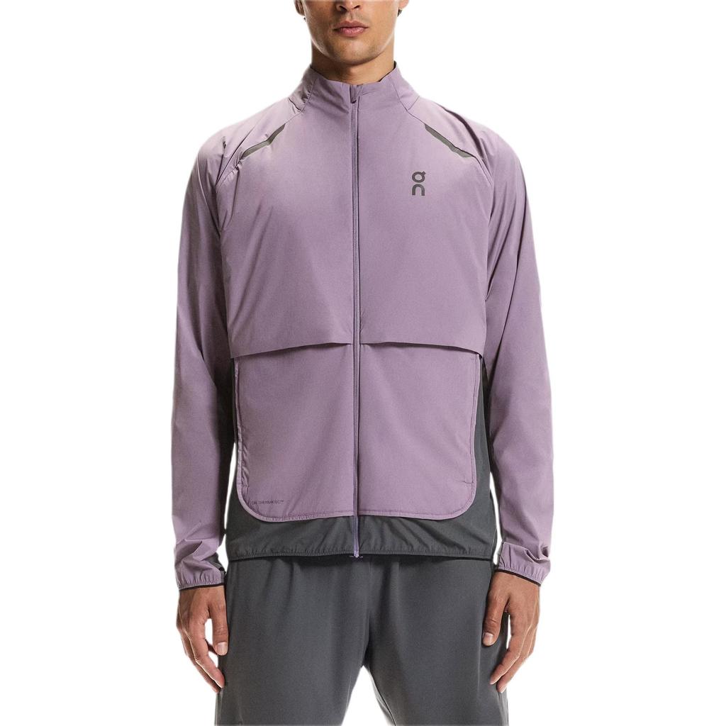 On Waterproof Spliced Stand Collar Zipper Slim Fit Lg Sleeve Cott Jacket Men Jackets 1ME30084421