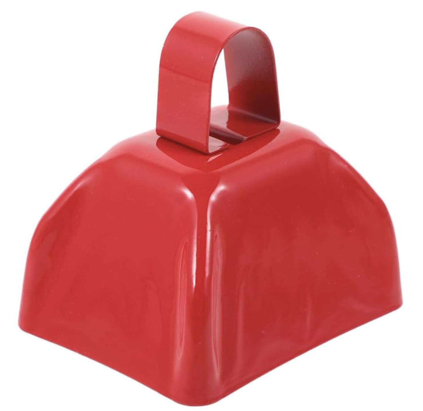 

Metal cowbell with set of 2 for sports [Muy Bien] handle, events, cheering, parties, etc. червоний
