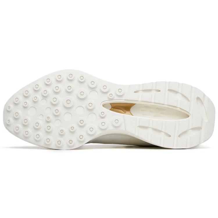 Anta Cushioning Slip Resistant Abrasion Resistant Low top Running Shoes Women's Ivory White 122215580A-1
