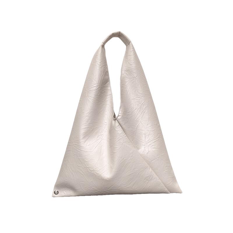 

Stylish and simple large-capacity tote bag, women s texture soft leather commuter shoulder bag, versatile underarm bag