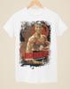 Kickboxer - Tricou Unisex Alb Inspirat din Afișul Filmului