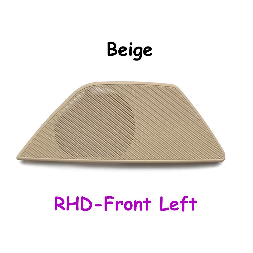 RHD Right Side Driver Cars Front Interior Door Loudspeaker Cover ForBMW 5 Series F10 F11 F18 520 523 525 530 535 2009-2017 RHD Left Beige
