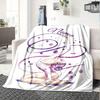 Gymnastics Ribbon Home Customization Blankets Soft Comfortable Lightweight Allseason Multipurpose Blanket For Picnics Sofas Offices Beds Living Rooms