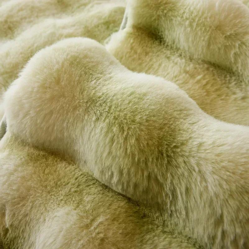 Soft plush sofa towel thickened winter warm sofa cover living room global anti-slip sofa cushion home decoration