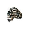 New Retro Skull Head Men's Ring, European and American Punk Style Ring, Rock Accessory