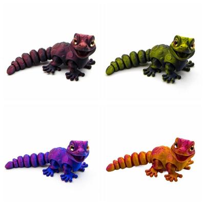 Multi-Joint Movable 3D Printed Animals Mini Home Accessories Relief Sensory Toy Funny Cute Kids Gift