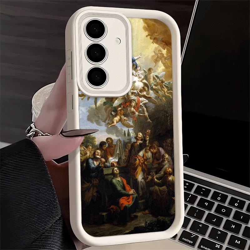 Phone Case for Samsung Galaxy S26 S25 Ultra S24 FE Renaissance Aesthetics Art Painting Shell S23 Plus S22 + S21 S20 5G Soft Sili