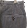 Gucci Wool Striped Pattern Suit Setup 46R Gray Men's Used