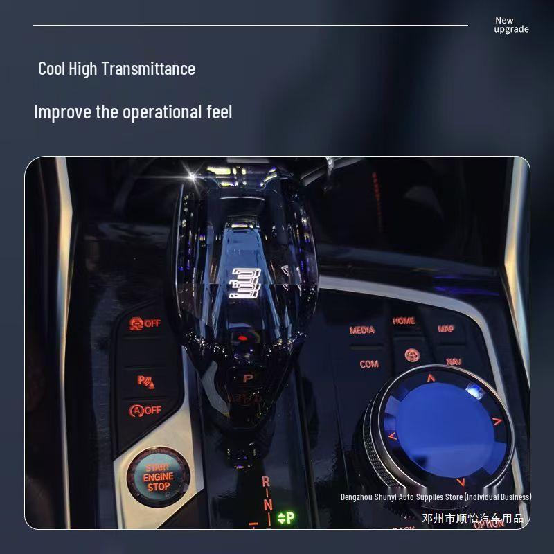 Shunyi GT57GT Crystal Gear Shift Knob for BMW: Fits X3, X4, X5, X6 Series