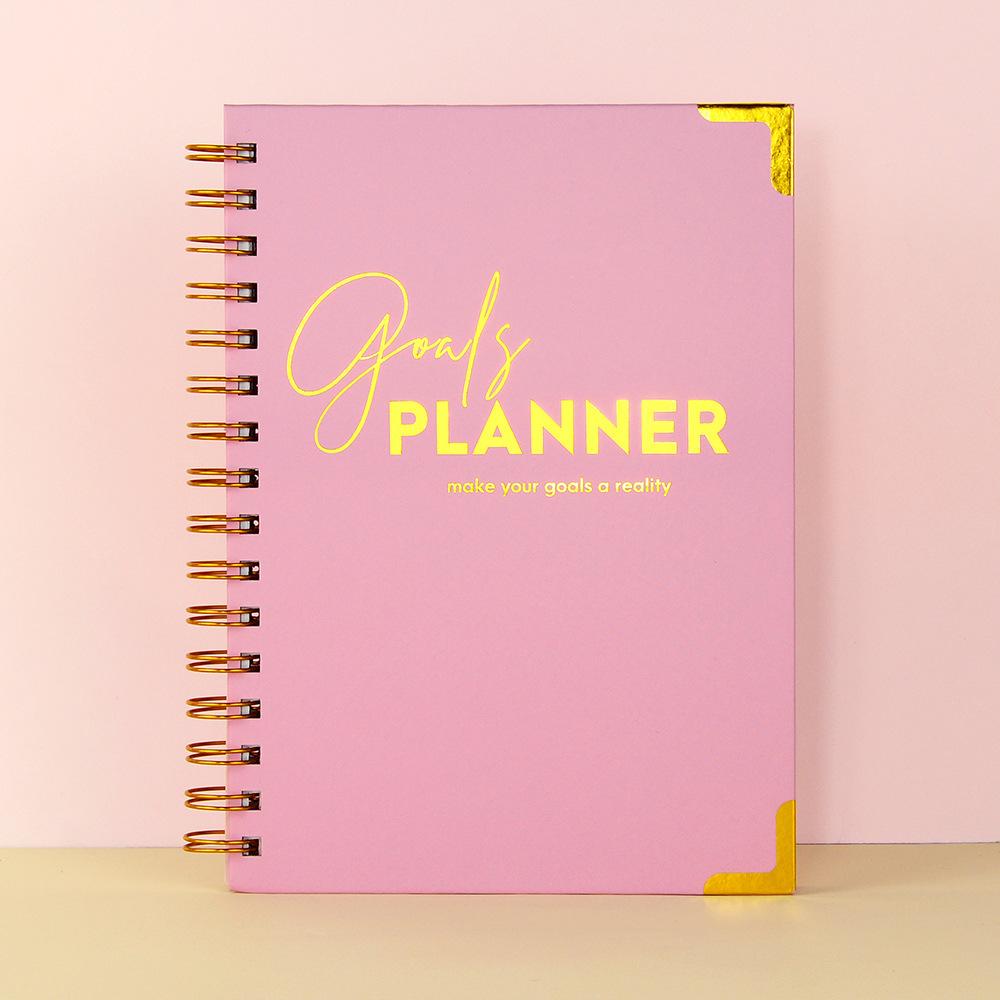 Trend Hot Simple 2026 Schedule This Planner Notebook Coil This English Version of The Weekly Plan This Goal Plan