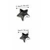 5/10 Pcs Strong Magnet Fridge Magnet Silver Stars Refrigerator Decals  Door Mounting